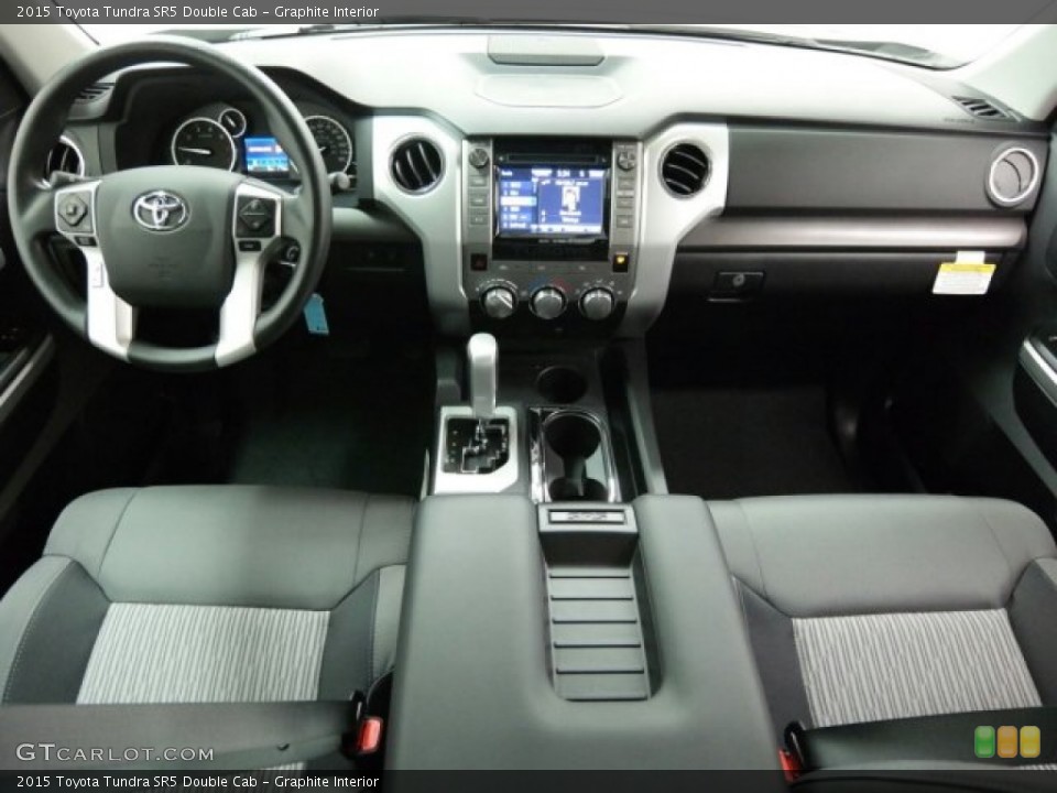 Graphite Interior Dashboard for the 2015 Toyota Tundra SR5 Double Cab #99911784