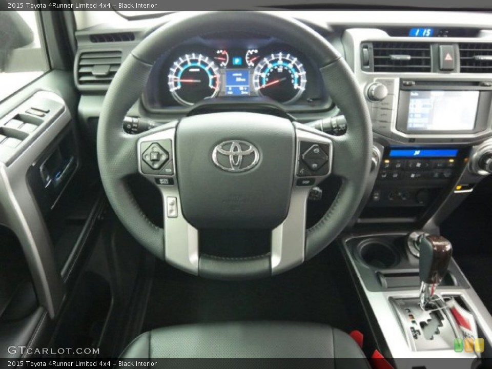 Black Interior Steering Wheel for the 2015 Toyota 4Runner Limited 4x4 #99916348