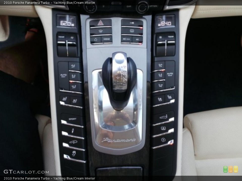 Yachting Blue/Cream Interior Transmission for the 2010 Porsche Panamera Turbo #99919099