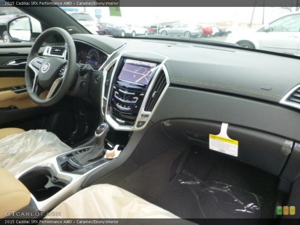Caramel/Ebony Interior Dashboard for the 2015 Cadillac SRX Performance AWD #99919963