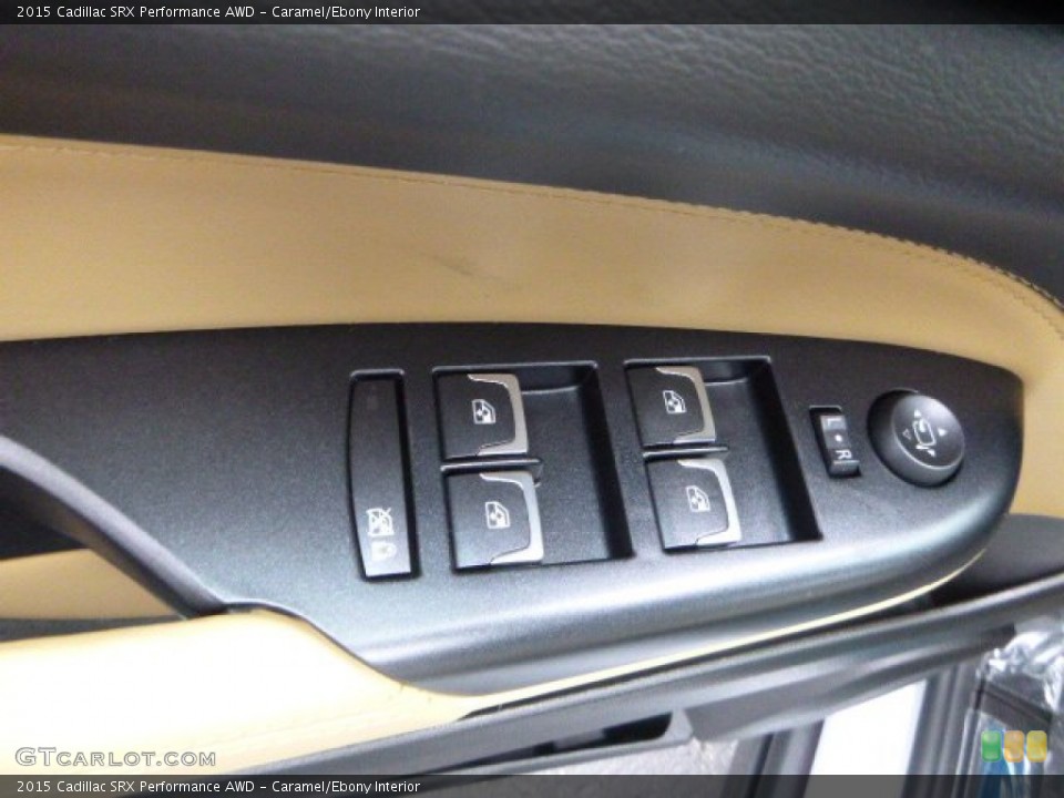Caramel/Ebony Interior Controls for the 2015 Cadillac SRX Performance AWD #99920020