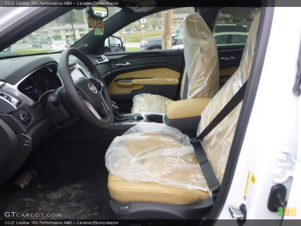 Caramel/Ebony Interior Front Seat for the 2015 Cadillac SRX Performance AWD #99920043