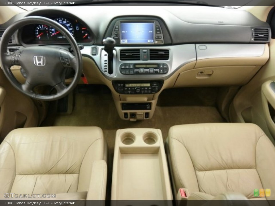 Ivory Interior Dashboard for the 2008 Honda Odyssey EX-L #99925645