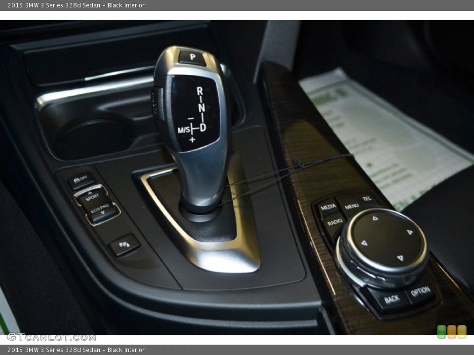 Black Interior Transmission for the 2015 BMW 3 Series 328d Sedan #99928770