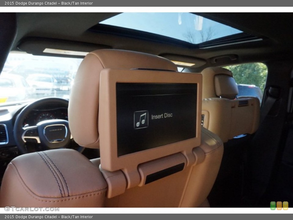 Black/Tan Interior Entertainment System for the 2015 Dodge Durango Citadel #99930087