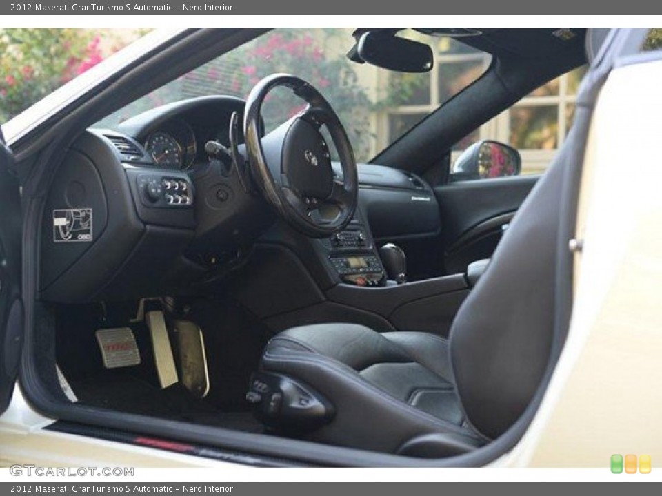 Nero Interior Photo for the 2012 Maserati GranTurismo S Automatic #99930771