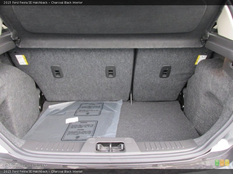 Charcoal Black Interior Trunk for the 2015 Ford Fiesta SE Hatchback #99947322