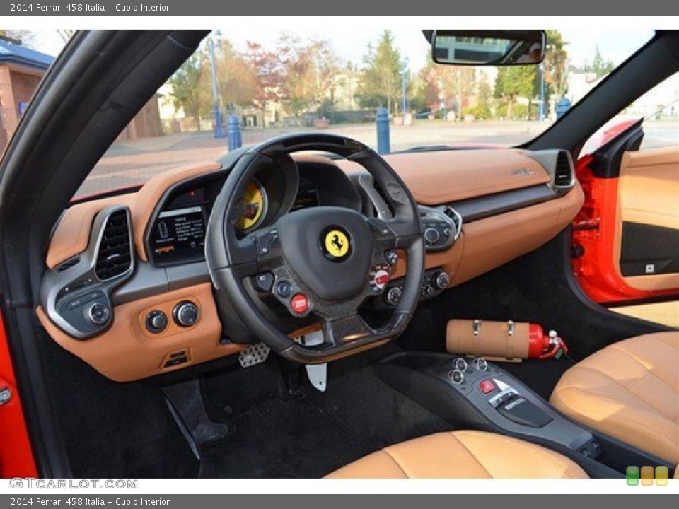 Cuoio Interior Dashboard for the 2014 Ferrari 458 Italia #99960666