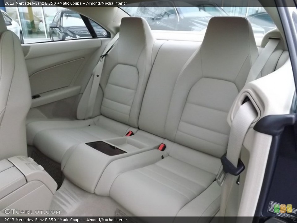 Almond/Mocha Interior Rear Seat for the 2013 Mercedes-Benz E 350 4Matic Coupe #99962151