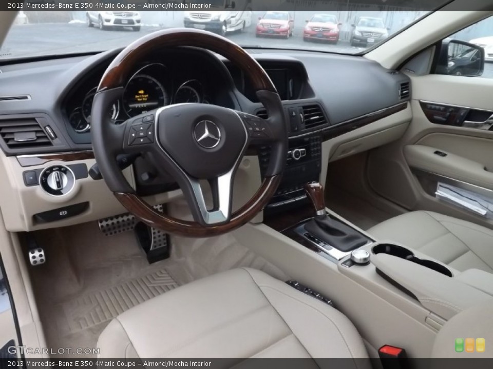 Almond/Mocha 2013 Mercedes-Benz E Interiors