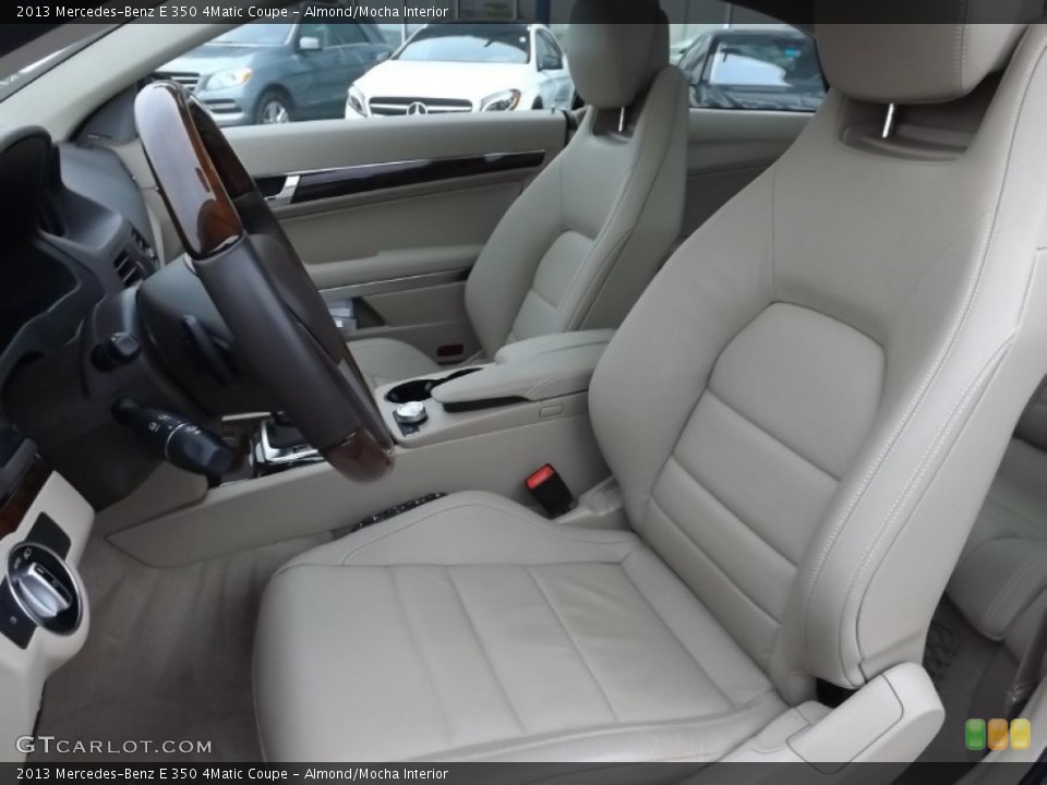 Almond/Mocha Interior Front Seat for the 2013 Mercedes-Benz E 350 4Matic Coupe #99962253