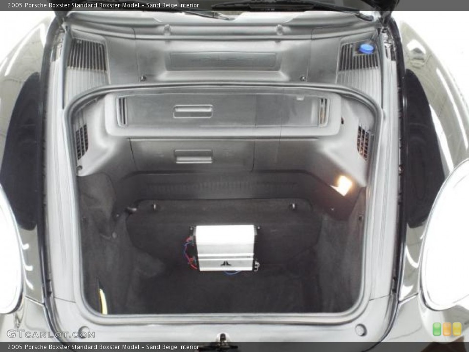 Sand Beige Interior Trunk for the 2005 Porsche Boxster  #99962283