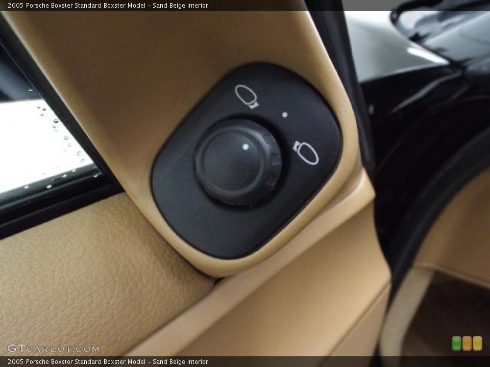 Sand Beige Interior Controls for the 2005 Porsche Boxster  #99962403