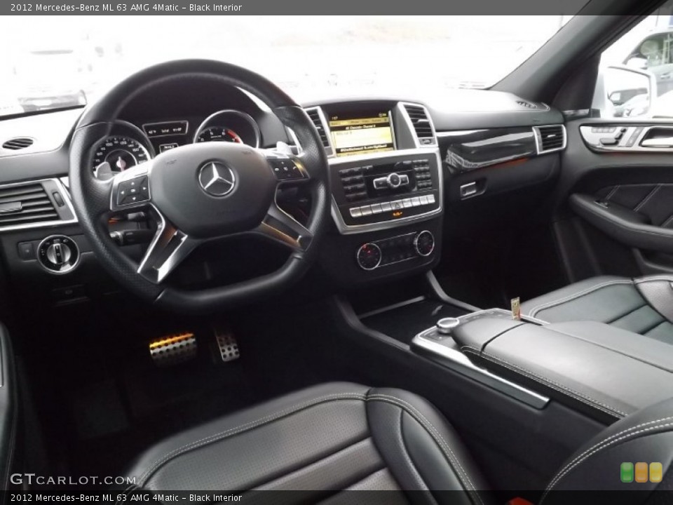 Black 2012 Mercedes-Benz ML Interiors