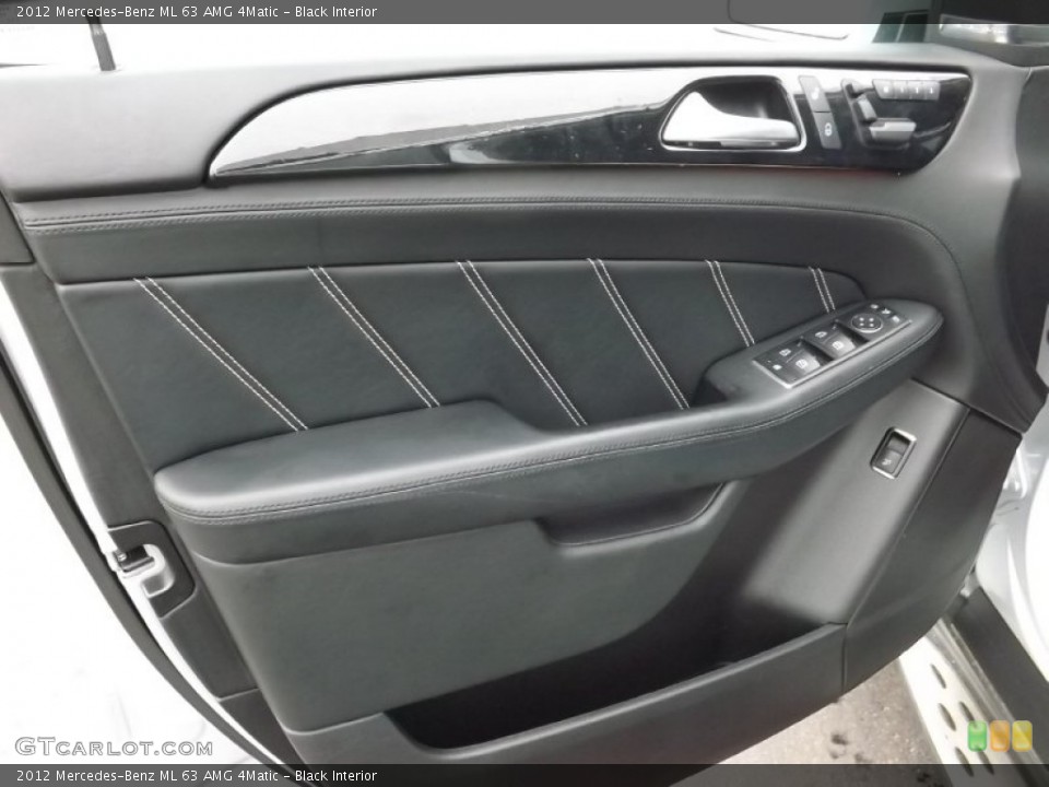 Black Interior Door Panel for the 2012 Mercedes-Benz ML 63 AMG 4Matic #99962863