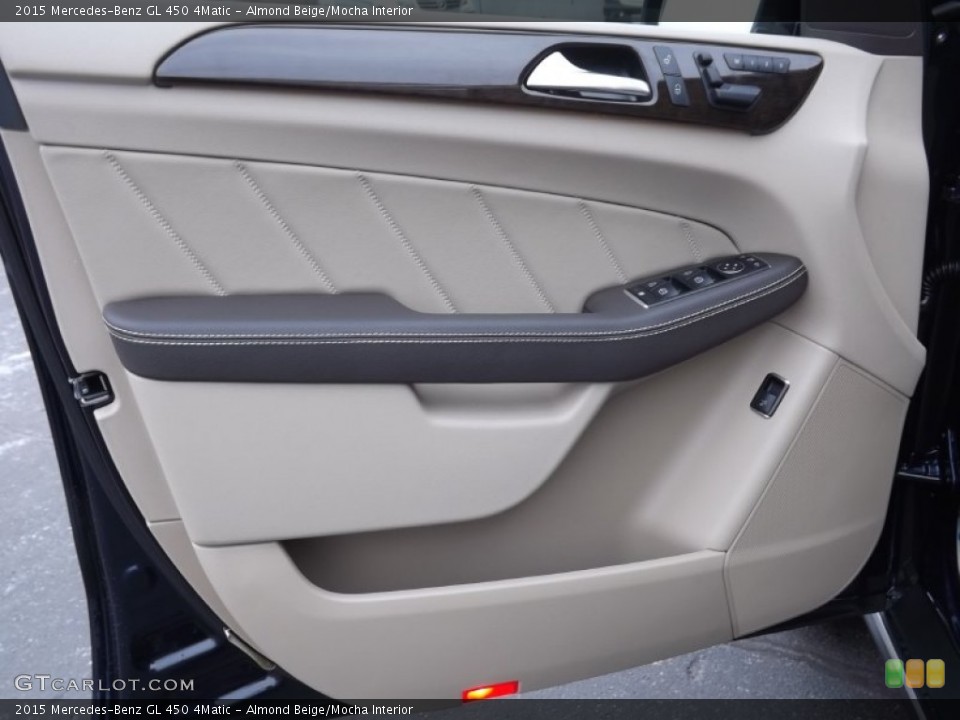Almond Beige/Mocha Interior Door Panel for the 2015 Mercedes-Benz GL 450 4Matic #99964773