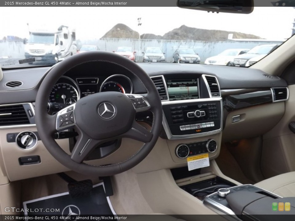 Almond Beige/Mocha Interior Dashboard for the 2015 Mercedes-Benz GL 450 4Matic #99964821