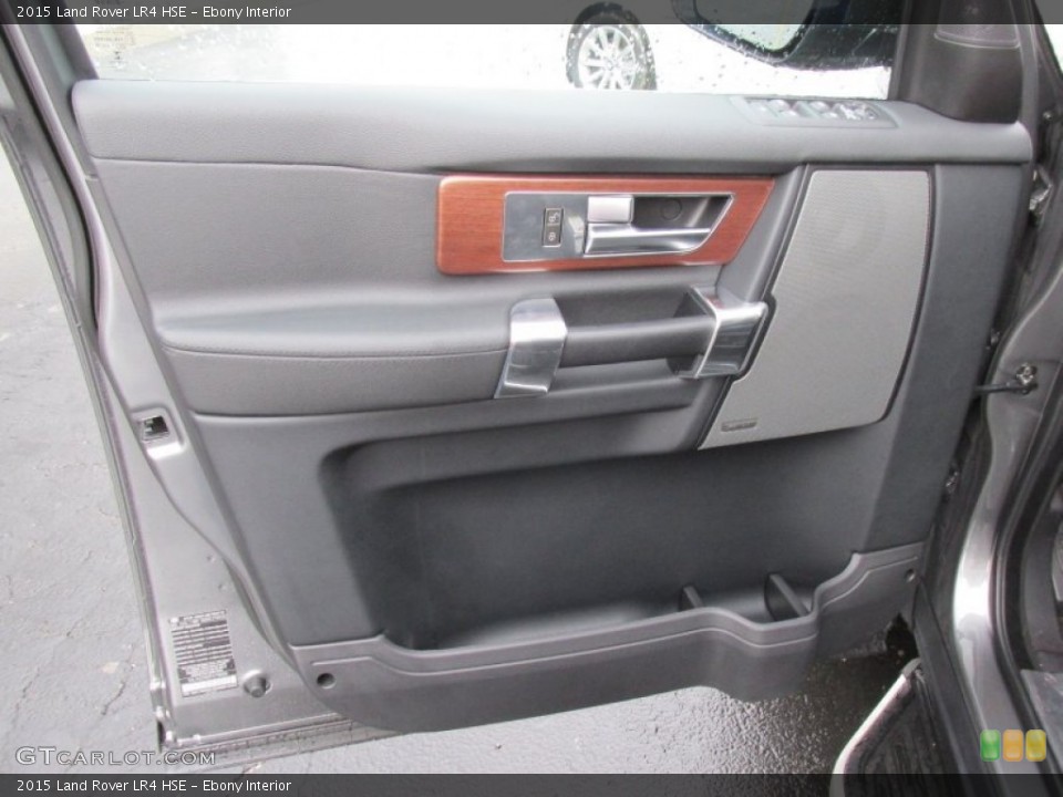 Ebony Interior Door Panel for the 2015 Land Rover LR4 HSE #99967428