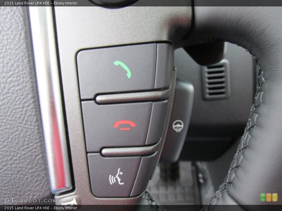 Ebony Interior Controls for the 2015 Land Rover LR4 HSE #99967602