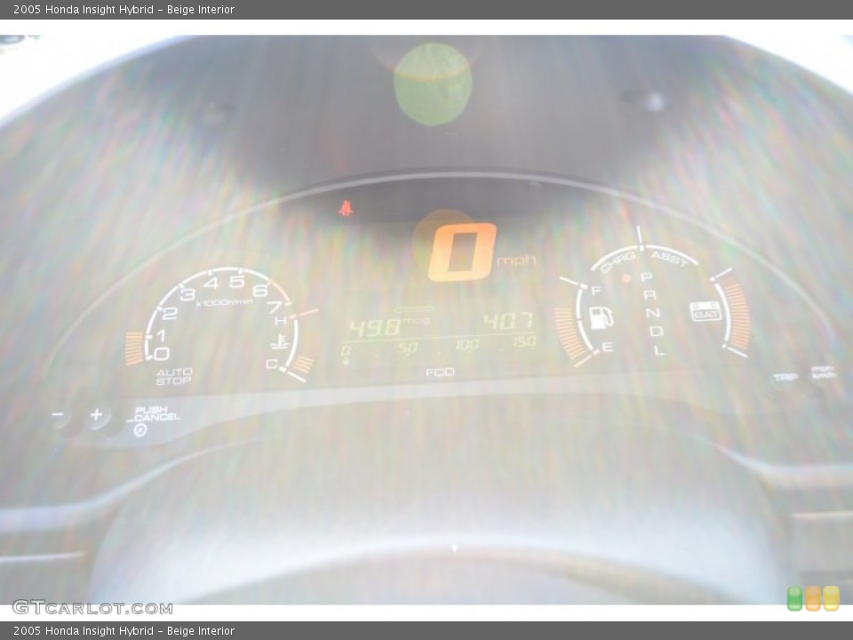 Beige Interior Gauges for the 2005 Honda Insight Hybrid #99969304