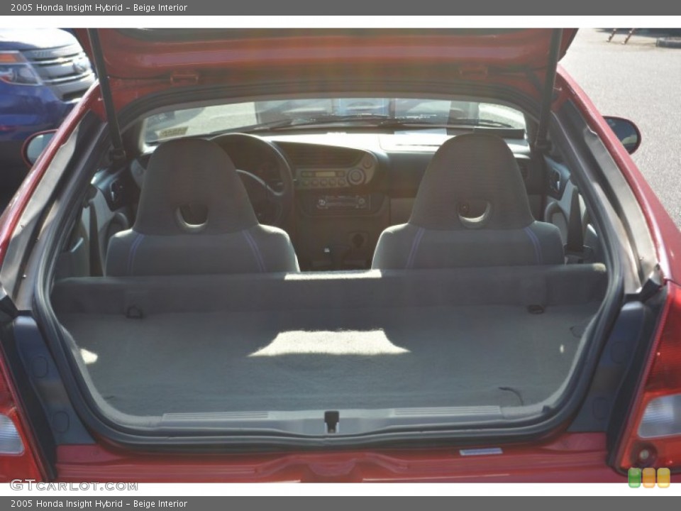 Beige Interior Trunk for the 2005 Honda Insight Hybrid #99969324