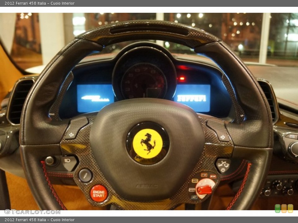 Cuoio Interior Steering Wheel for the 2012 Ferrari 458 Italia #99972171