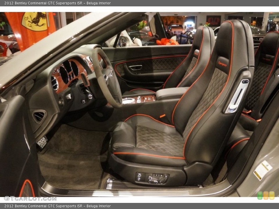 Beluga Interior Front Seat for the 2012 Bentley Continental GTC Supersports ISR #99972993