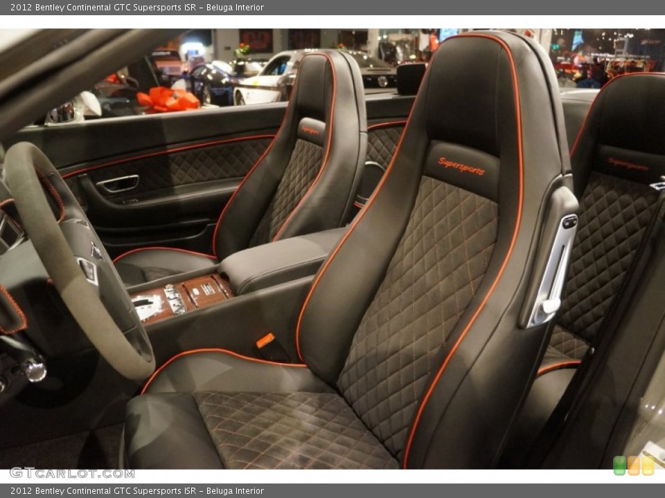 Beluga Interior Front Seat for the 2012 Bentley Continental GTC Supersports ISR #99973023