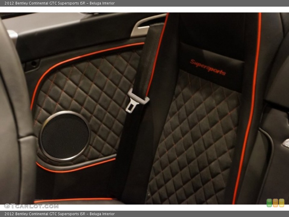 Beluga Interior Rear Seat for the 2012 Bentley Continental GTC Supersports ISR #99973164