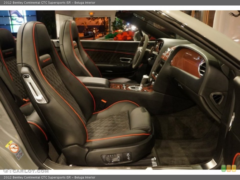 Beluga Interior Photo for the 2012 Bentley Continental GTC Supersports ISR #99973284