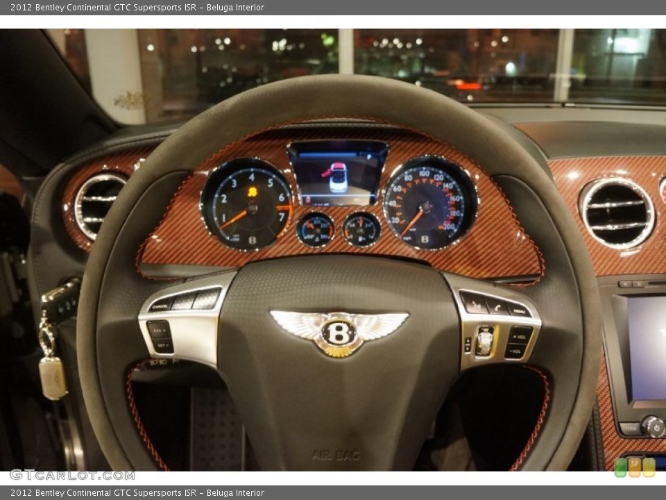 Beluga Interior Gauges for the 2012 Bentley Continental GTC Supersports ISR #99973440