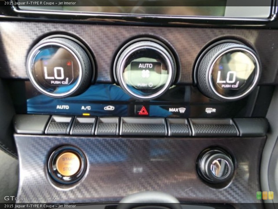 Jet Interior Controls for the 2015 Jaguar F-TYPE R Coupe #99974379