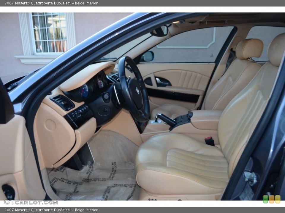 Beige Interior Photo for the 2007 Maserati Quattroporte DuoSelect #99979953