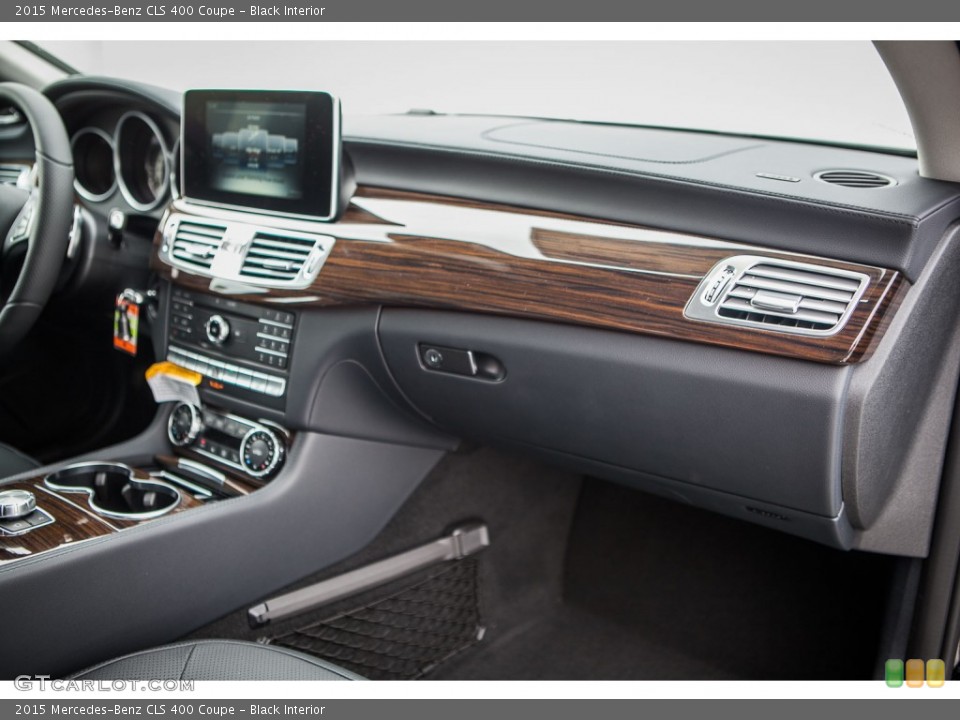 Black Interior Dashboard for the 2015 Mercedes-Benz CLS 400 Coupe #99993559