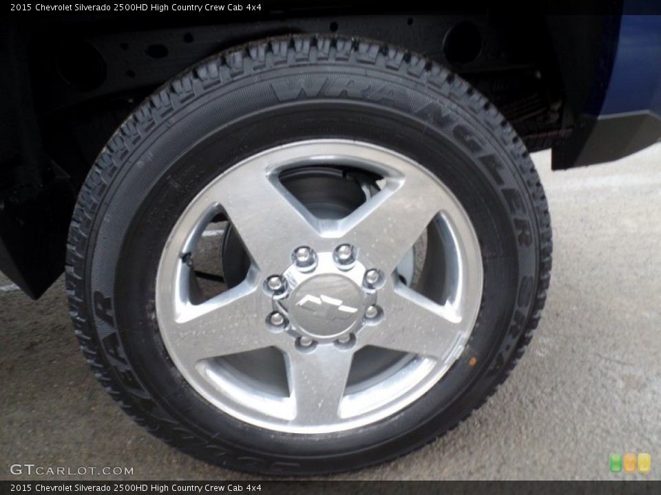 2015 Chevrolet Silverado 2500HD High Country Crew Cab 4x4 Wheel and Tire Photo #100000945