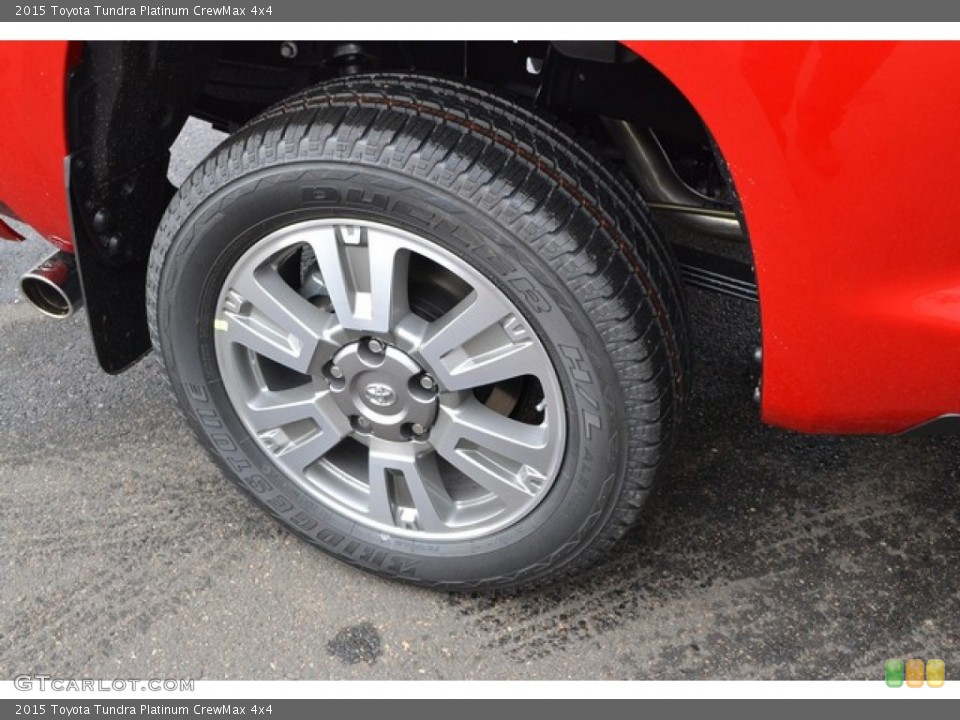 2015 Toyota Tundra Platinum CrewMax 4x4 Wheel and Tire Photo #100001188