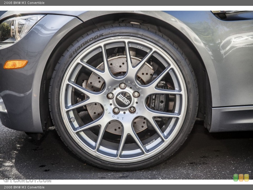 2008 BMW M3 Custom Wheel and Tire Photo #100016344