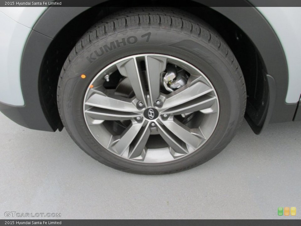 2015 Hyundai Santa Fe Limited Wheel and Tire Photo #100020310