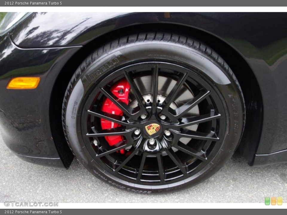 2012 Porsche Panamera Turbo S Wheel and Tire Photo #100036802