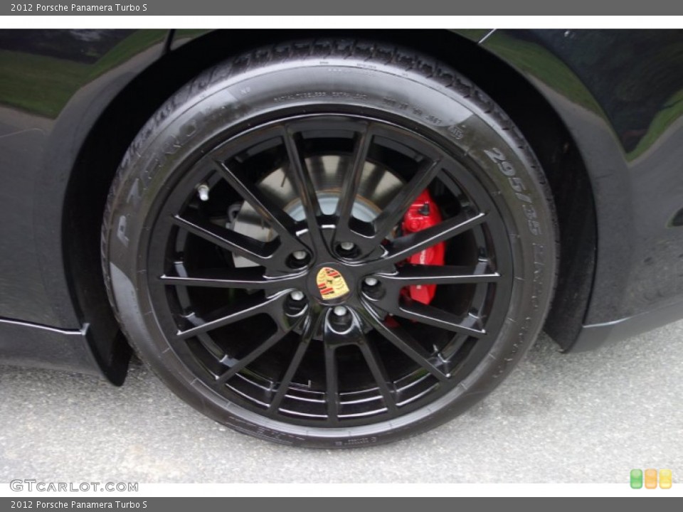 2012 Porsche Panamera Turbo S Wheel and Tire Photo #100036829