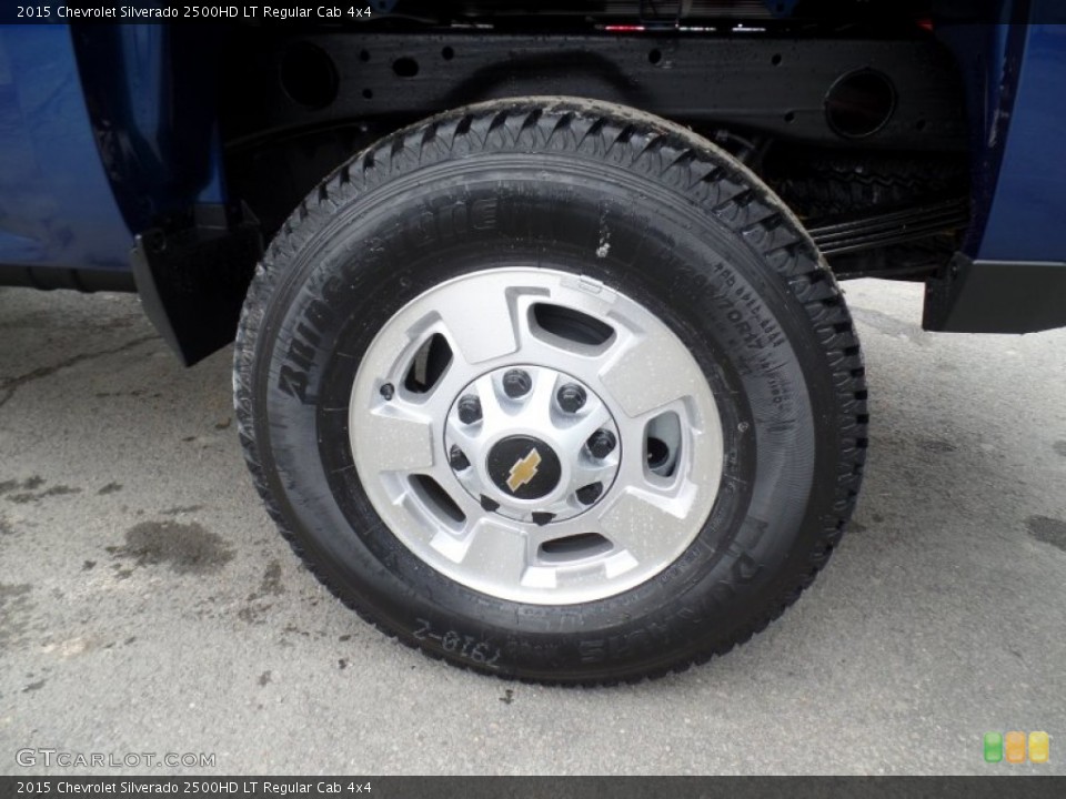 2015 Chevrolet Silverado 2500HD LT Regular Cab 4x4 Wheel and Tire Photo #100038950