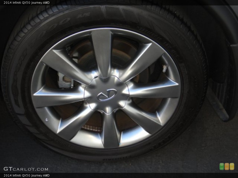 2014 Infiniti QX50 Journey AWD Wheel and Tire Photo #100042019