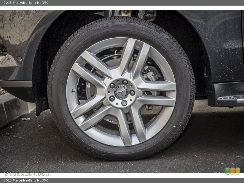 2015 Mercedes-Benz ML 350 Wheel and Tire Photo #100085677