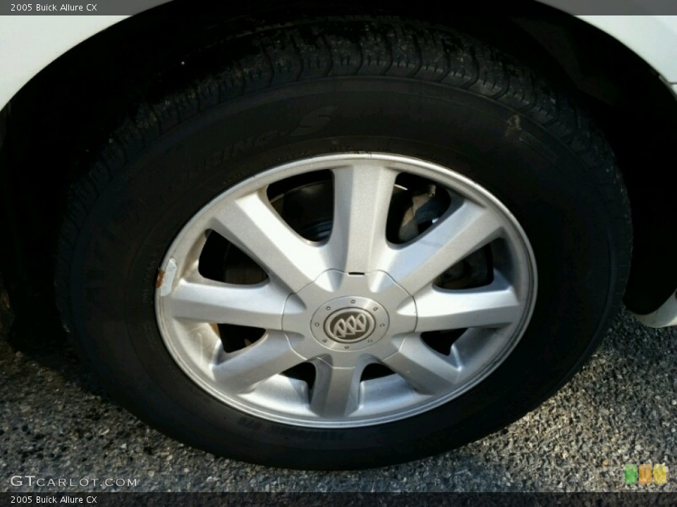 2005 Buick Allure CX Wheel and Tire Photo #100093183