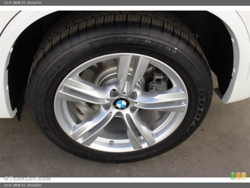 2015 BMW X5 xDrive50i Wheel and Tire Photo #100100197
