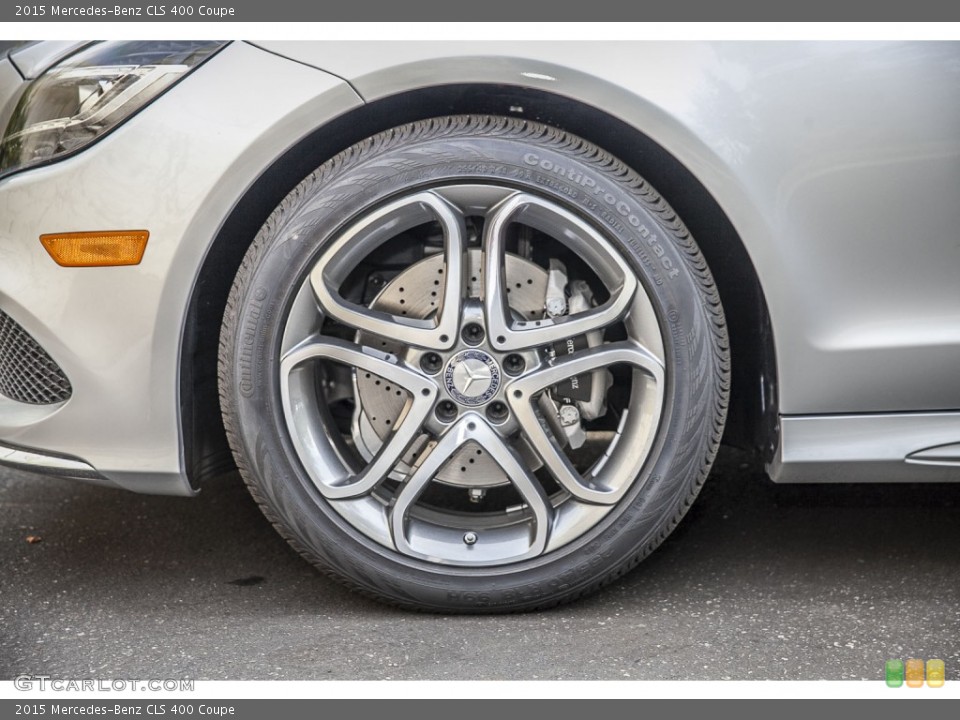 2015 Mercedes-Benz CLS 400 Coupe Wheel and Tire Photo #100118720