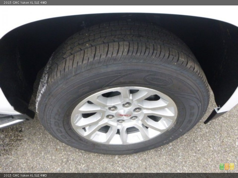 2015 GMC Yukon XL SLE 4WD Wheel and Tire Photo #100133623