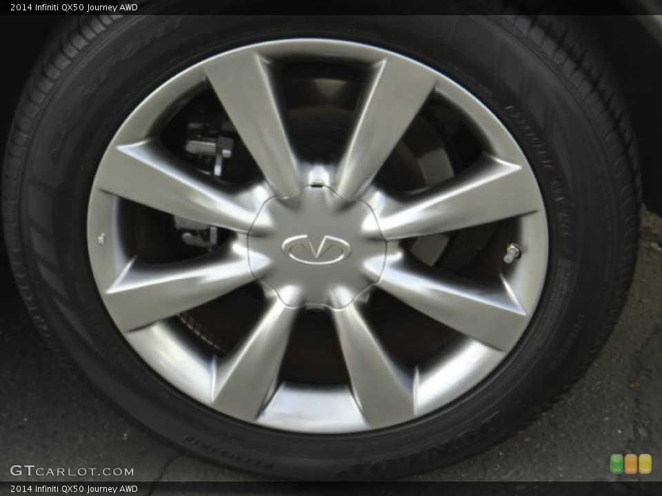 2014 Infiniti QX50 Journey AWD Wheel and Tire Photo #100139570