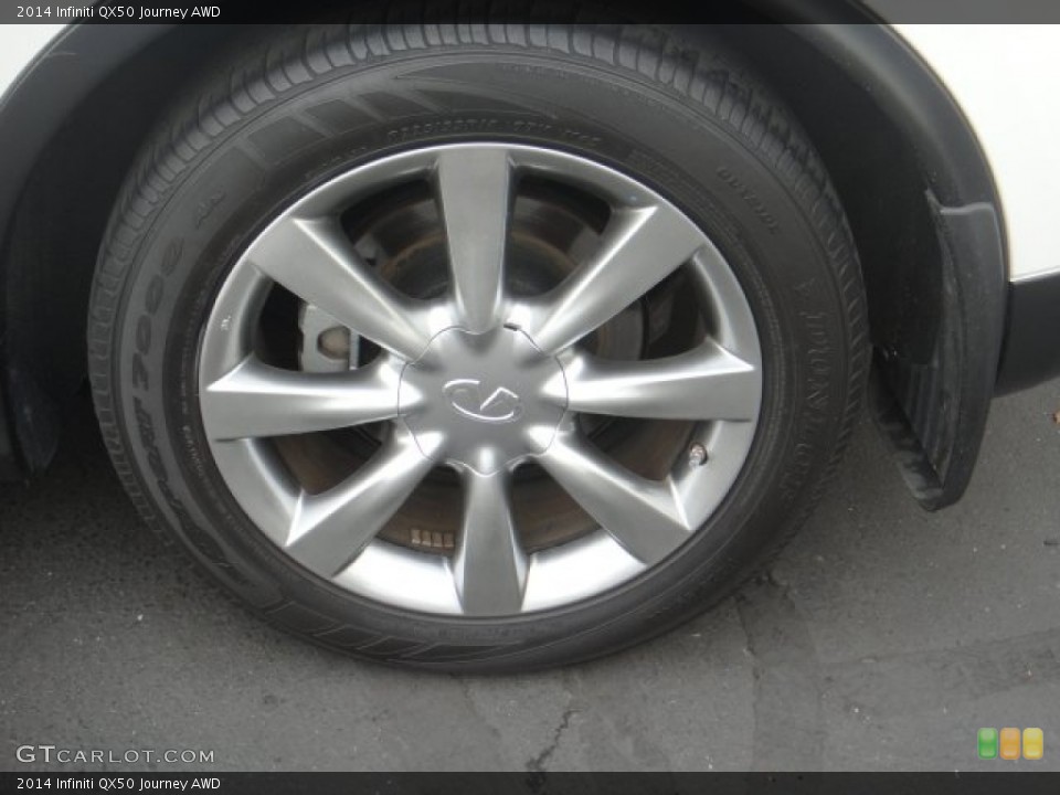 2014 Infiniti QX50 Journey AWD Wheel and Tire Photo #100140316
