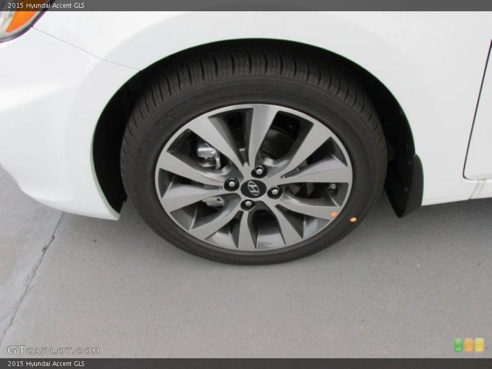 2015 Hyundai Accent GLS Wheel and Tire Photo #100155553